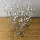 Orrefors Column Glass Goblet 6 5 8   six Available 