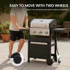 New 3 Burners Propane Bbq Gas Grill With 27 000 Btu Cover Outdoor Lp Gas Grill