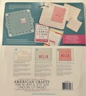 Typeset Stamping Block Set For Easy Word Or Phrase Stamping We R Memory Keepers