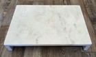 Marble Cheese Board Footed Tray Waterfall Riser Santa Barbara Design Studios New