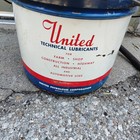 Vintage United Technical Lubricants Grease Bucket Pump Omaha Gas Oil
