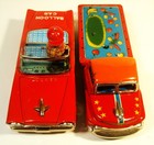 2 Unusual Toys Parts Restore  Ford Mercury Balloon Car Circus Monkey Truck Japan