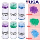 100   Dental Disposable Micro Brushes Applicators Dentistry Odontologia Extension