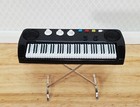 Miniature Keyboard Modern Style Instrument Prop 1 12 Scale Dollhouse 3 1 2 