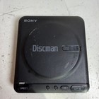 Vintage Sony Discman D-2 Black Headphone Jack Portable Compact Disc Player