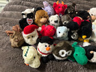 Lot Of 40 Puffkins Beanie Plush With Tags  Vintage