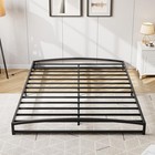 Upgraded 10-inch Twin Full Queen Size Platform Bed Frame Heavy Duty Sturdy Metal