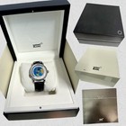 Montblanc World Timer   Swiss Made Auto 26j   43mm Orbis Terrarum Watch