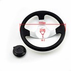 Front Axle Kit  Go Kart Drift Trike Front Steering Assembly Tie Rod Wheels