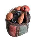 Chulucanas Peru Pottery Peruvian Handpainted Handcrafted Signed Zurita  95