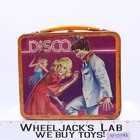 Disco Fever Nite Fever Orange Lunchbox Only 1980 King-seeley Vintage Metal