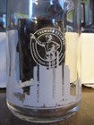Atwater Brewery Detroit Michigan Beer Sample Glass 3 5  Tall Skyline