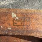 Library Ladder Chair Antique Brown Paris Manufacturing Circa 1900
