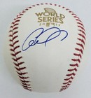 Carlos Correa Signed Rawlings 2017 World Series Baseball Houston Astros Jsa Coa