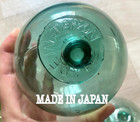 4 Vintage Japanese Glass Fishing Floats Marked   Bubbled 9 2-10 5cm