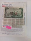 Rare  1955 China National Construction Bond- 1m Specimen - Pass-co Certified