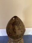 Antique Cast Iron Architectural Finial Fence Post Topper Victorian Salvage Decor