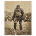 Vintage Sasquatch Bigfoot Art Print Washington Huskies Football Artwork Gift