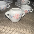 Vintage Child   s 18 Piece Porcelain Floral Tea Set