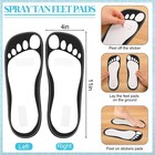 125 Pcs Spray Tan Tanning Essentials Accessories Kit 25 Set Disposable Caps U   
