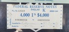 1969 Us Dallas Federal Reserve Note Brick Label - Pmg Certified