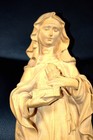 15  Hand Carved Wood Catholic Patron Saint Teresa Of   vila Statue Figure   Mount
