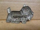Scottie Dog Tan Metal Pin