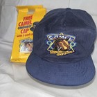 Vintage Camel Joe Corduroy Blue Snapback Cap Cigarette Advertising Camel Cap New