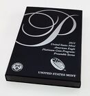 2011-w P 100 1 Oz  Platinum Proof American Eagle Preamble Series W  Ogp