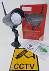 Set Of 2 Fake Security Cctv Camera W  26 Led Lights  Night Activated Looks Real 