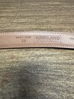 Kirkland Signature Men s Brown Italian Full Grain Leather Belt Size 40 Pant 38