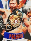 Manny Pacquiao Hand Signed Autograph 8x10 Boxing Legend Champ Photo W  Holo Coa