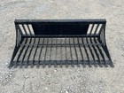 72  Rock Skeleton Bucket Attachment Fits Skid Steer Loader 3  Tine Spacing
