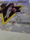 Alice Cooper Hand Signed Lithograph Art Print Welcome To My Nightmare