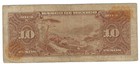Banknote Mexico 10 Pesos 1963 P58j  Series Ain