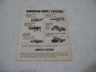 1968 Monogram Hobby Catalog  4 Car Model Kits