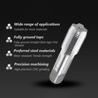 Hss Taper Pipe Tap Set Bsp Thread Cleaning Rethreading Thread Screw Cutting Tool