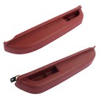 2x Front Lh Rh Door Armrest Red For 1990-1994 Chevrolet Gmc C k 1500 2500 3500
