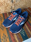 Brooks Ghost 14 Men   s Running Shoes Blue Bright Orange Size 10 Euc