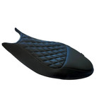 Fit For Triumph Trident 660 Cushion Seat Cover Diamond Design Black
