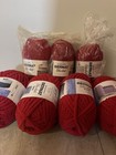 Yarnspirations  Bernat Blanket Yarn Crimson Color Lot 