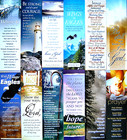 12 Assorted Christian Faith Religious Scripture Bookmarks -  Fast Usa Shipping 