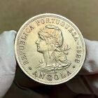          portuguese Angola 50 Centavos 1928 Rare Choice Toned Unc