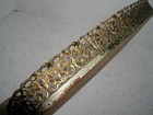 Vintage Gold Ormolu Vanity Mirror Rectangle Tray Mcm Hollywood Regency