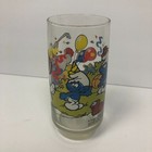 Smurf Promotional Collectible Drinking Glass Peyo Vintage 1983 - Clumsy Smurf