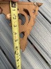 Vintage Gold Gilt Wall Shelfs Brackets  Carved Wood Made In Spain Rococo Style