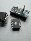 Genuine Burr Brown Opa637bp Pair  2x  Precision High-speed Op-amp Browndog Dip-8