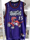 Men   s Toronto Raptors Throwback Vince Carter  15 Jersey Vintage Size Medium