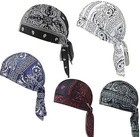 5 Pack Cooling Headscarf Cap Adjustable Strap Bandana Beanie Breathable Elastic