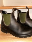 Blundstone Brown Leather Chelsea Boots Men   s Size 6 Slip-on Ankle Rubber Sole